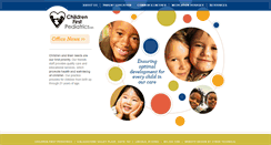 Desktop Screenshot of childrenfirstpediatricsri.com